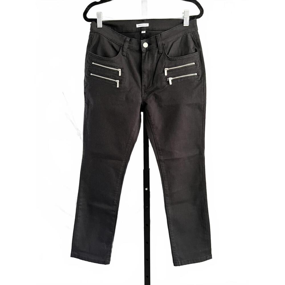 EUC Black Zip Pocket Pants by WEWOREWHAT, Size 27